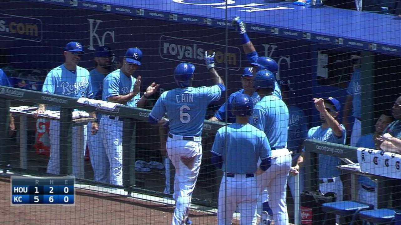 Cain's solo shot