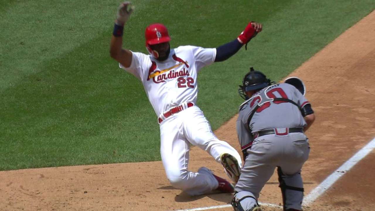 Piscotty's RBI single to left