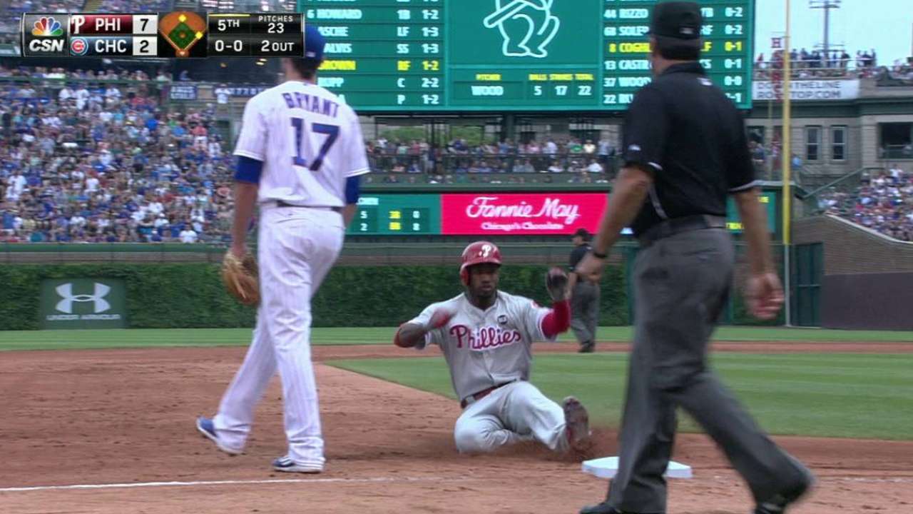 Phillies break out, collect 21 XBHs in series