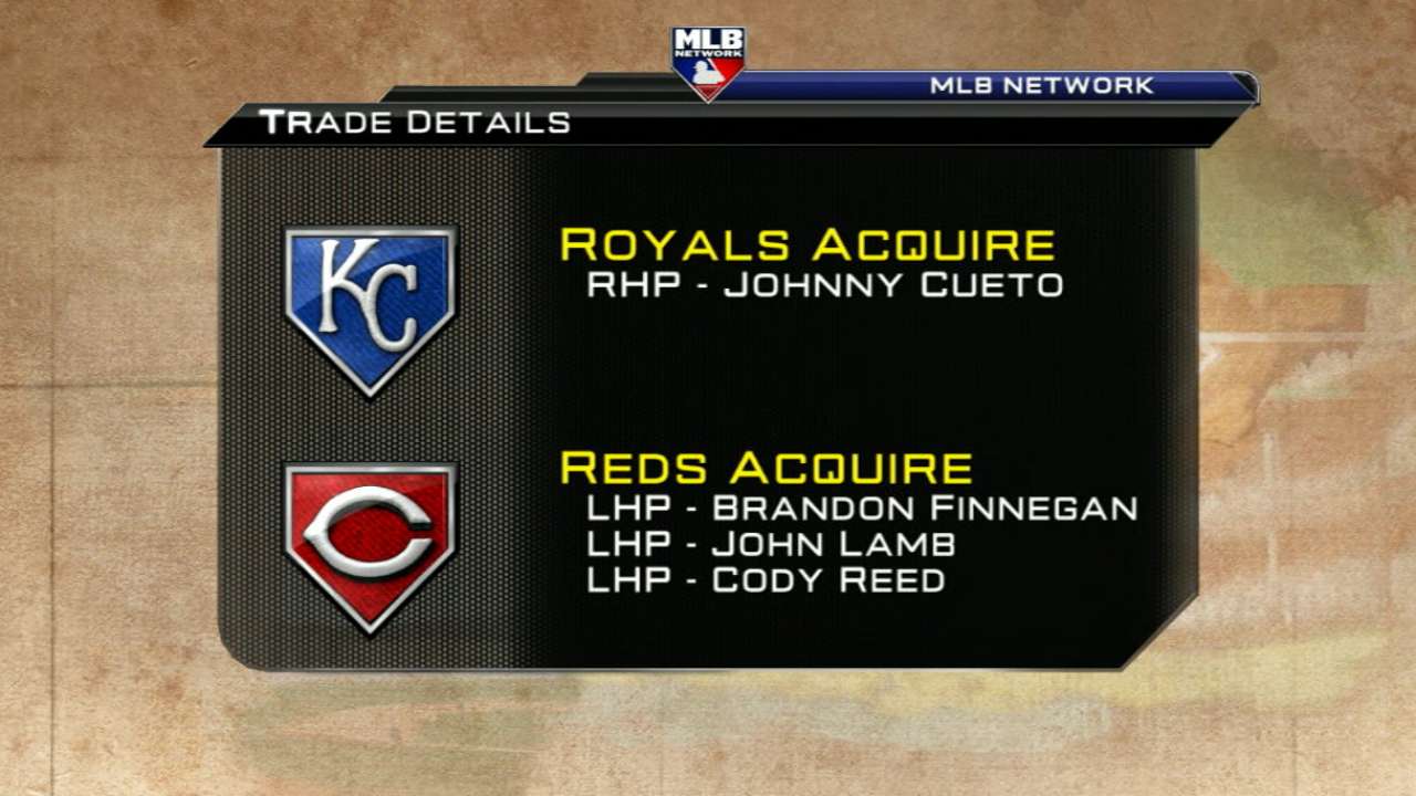 MLB Network analyzes Cueto trade