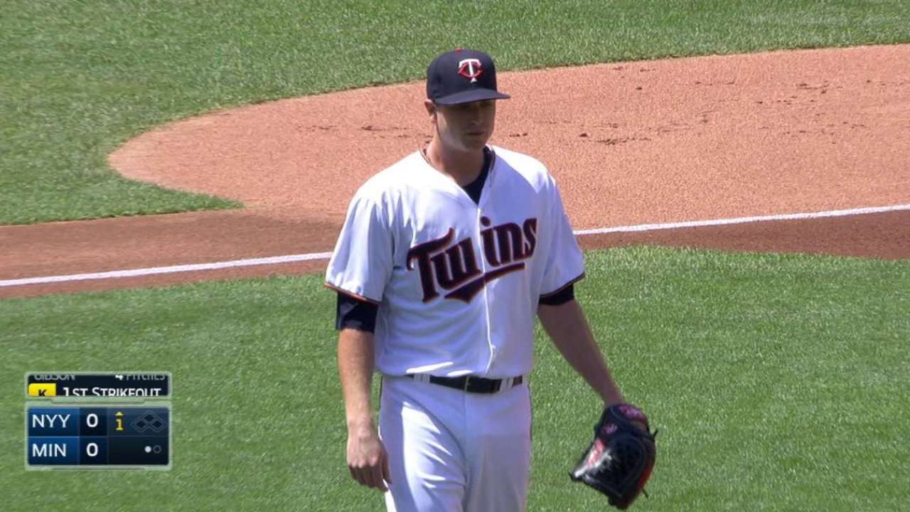 Gibson strikes out Ellsbury