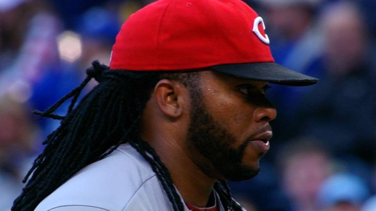 Royals excited to acquire Cueto from Reds