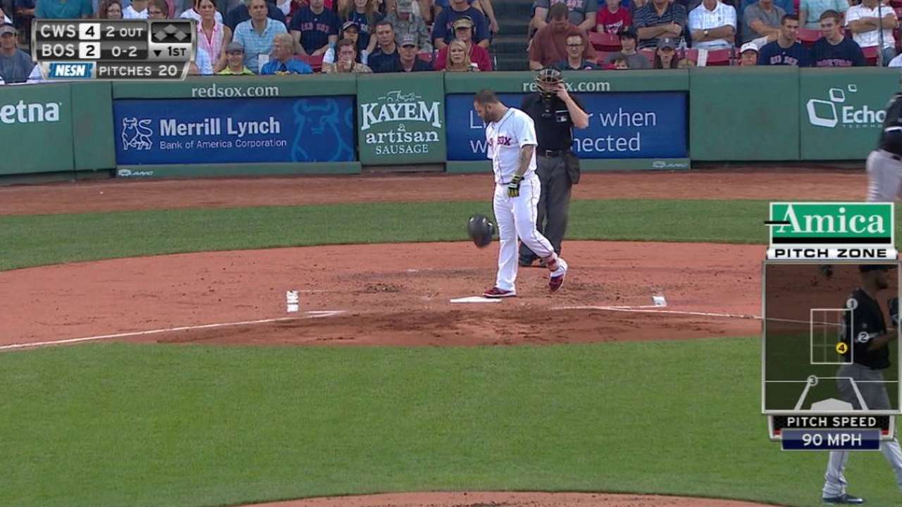 Napoli ejected in the 1st