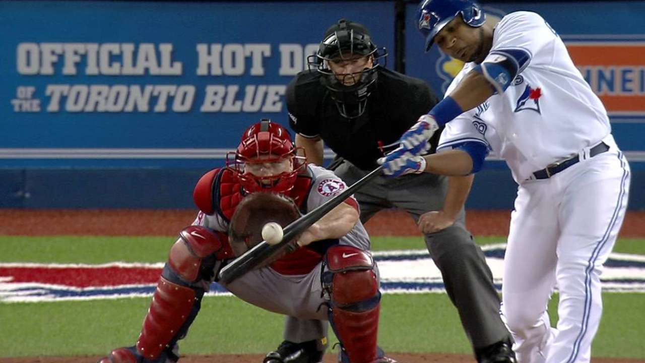 Encarnación y Dickey guiaron a los Azulejos al triunfo