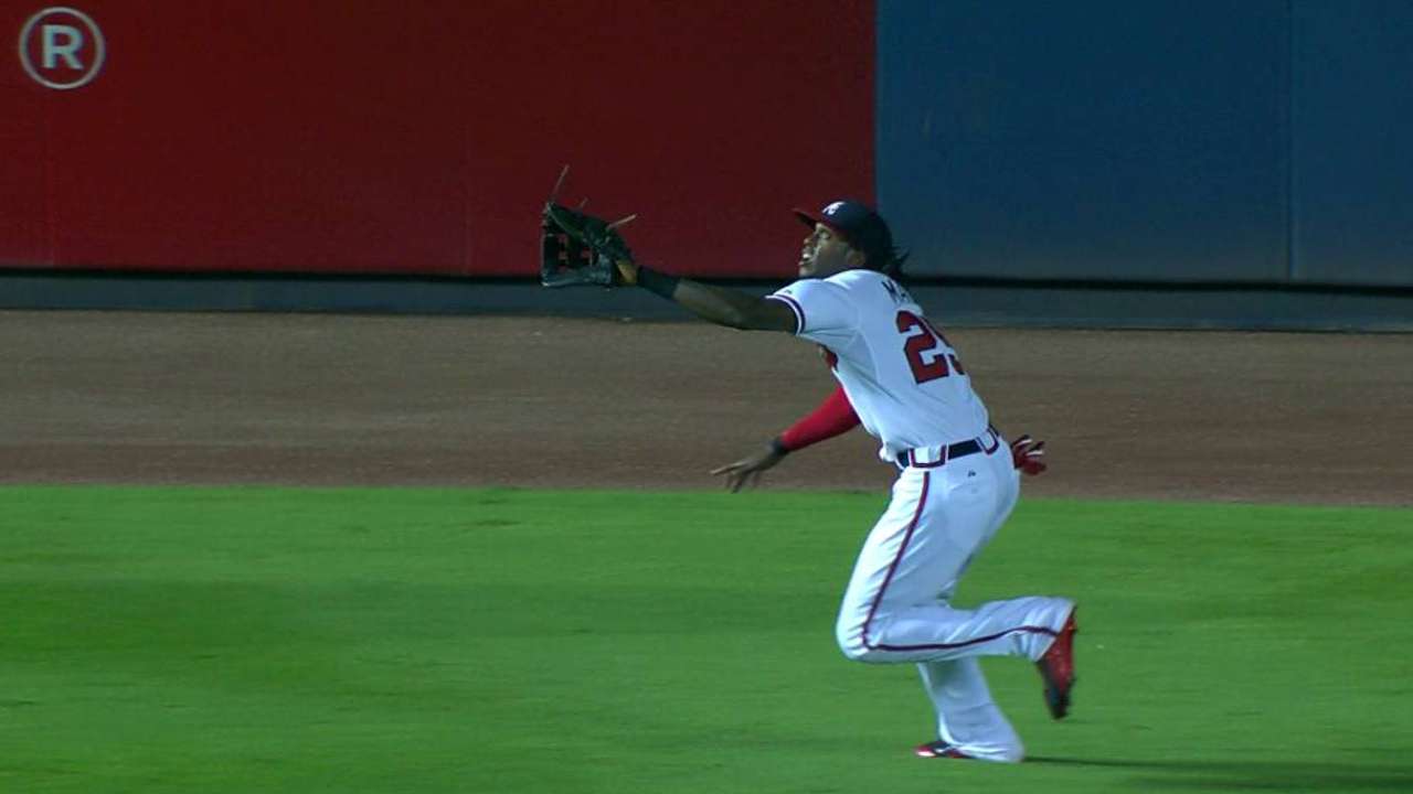 Maybin's sliding catch