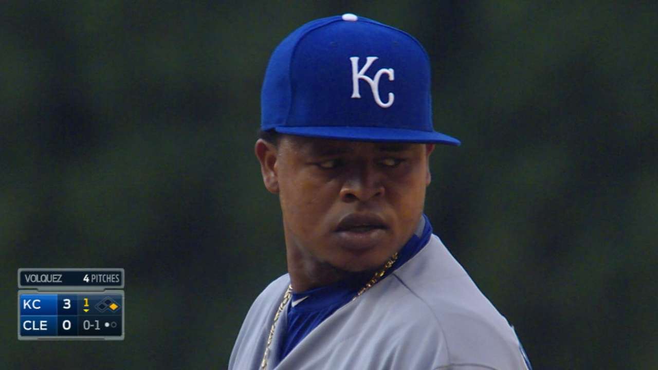 Volquez's solid start
