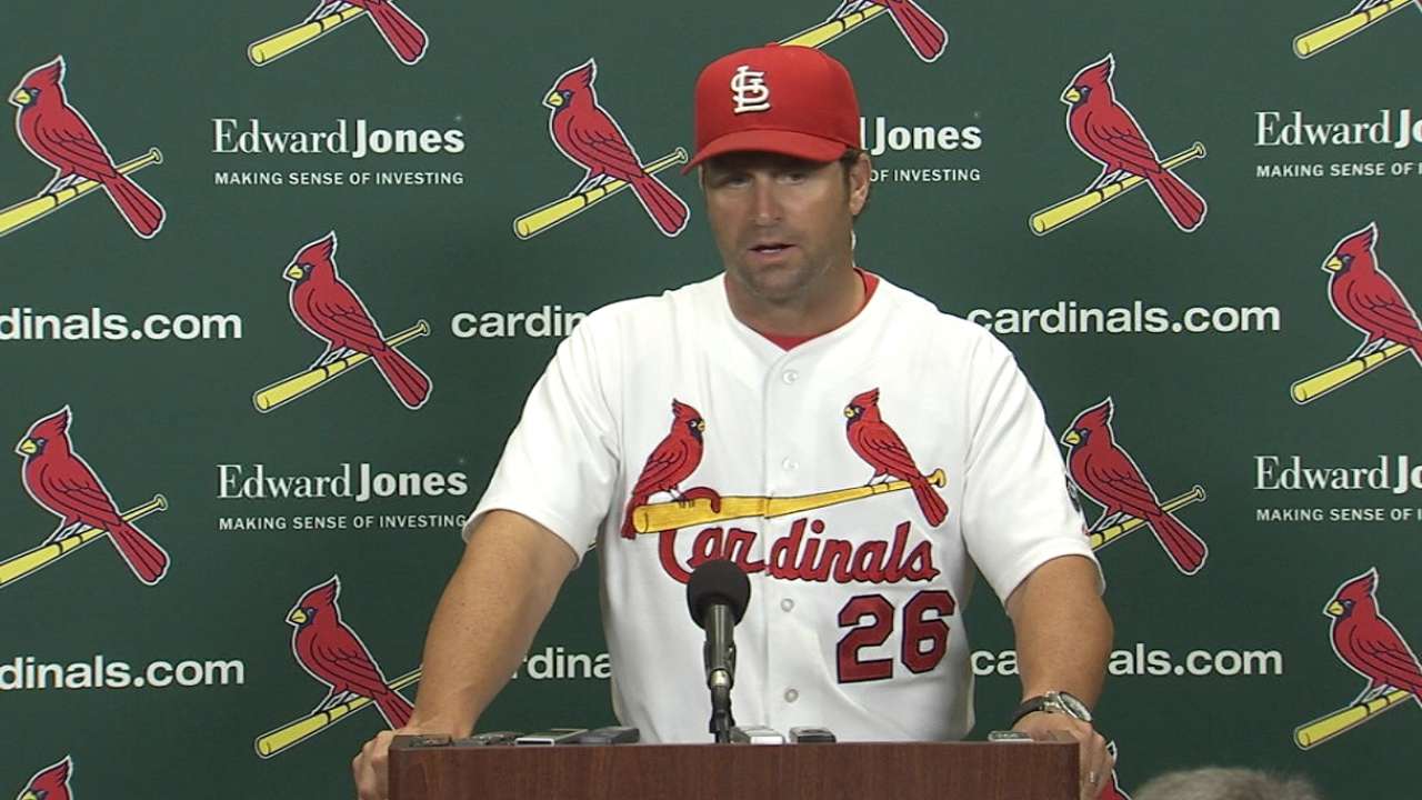 Matheny on Wong's clutch hitting