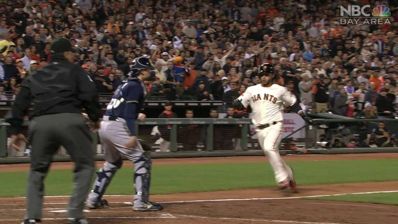 Blanco's RBI double
