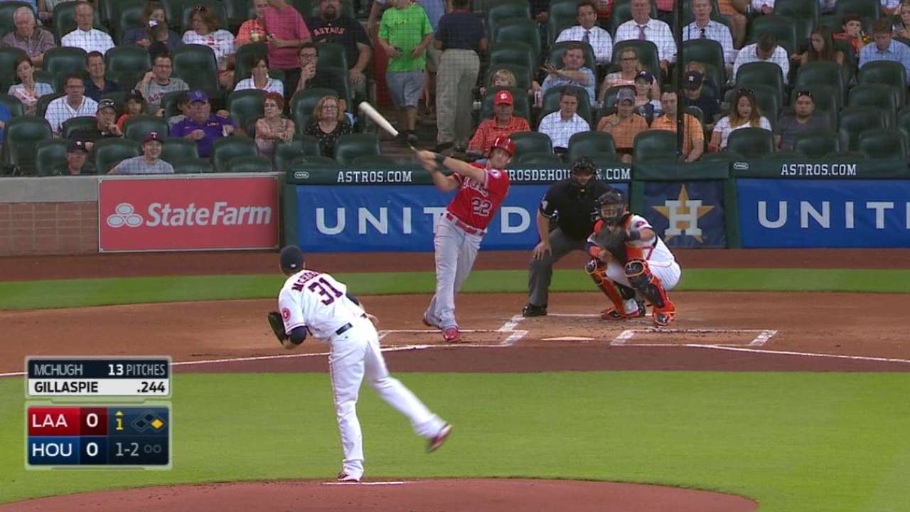 Gillaspie's RBI double