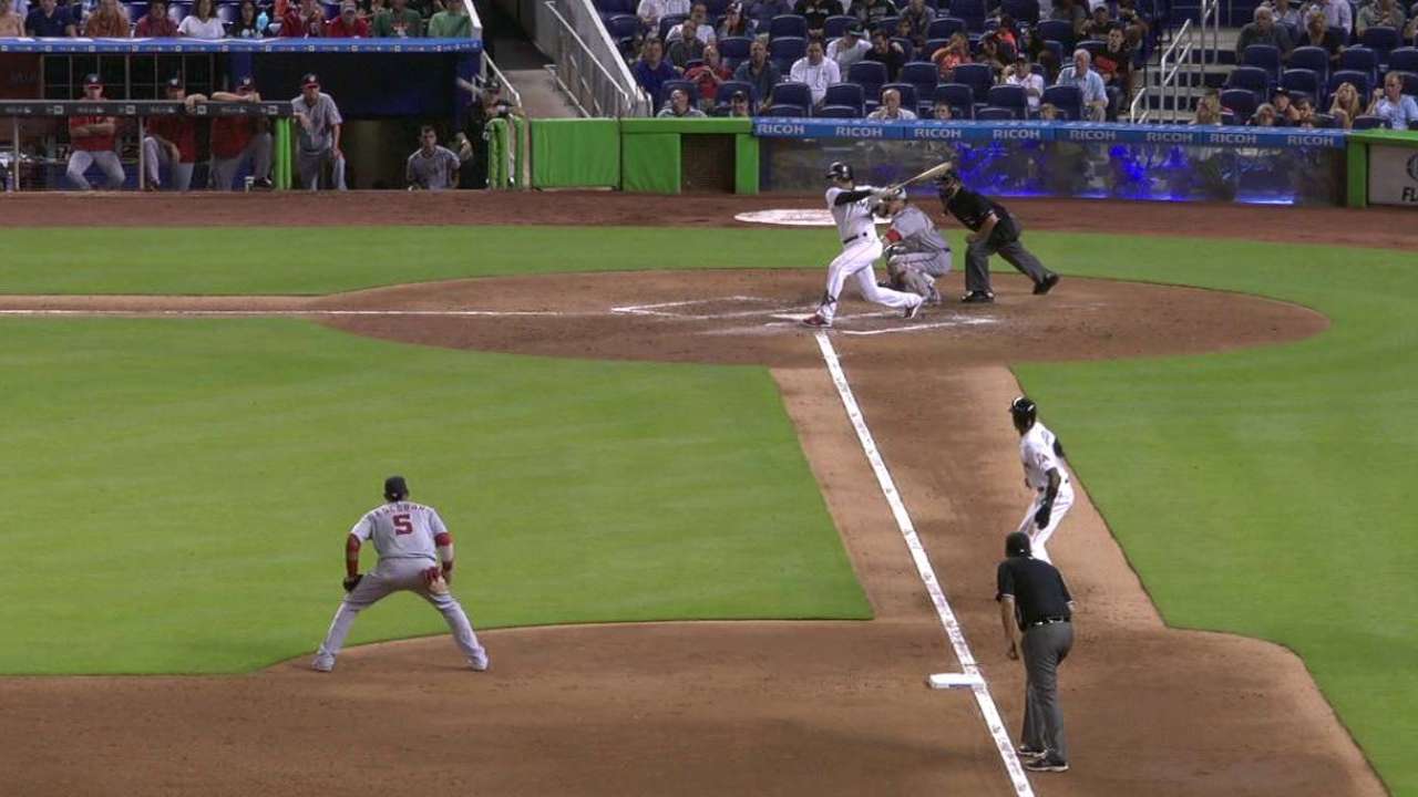 Prado's RBI single