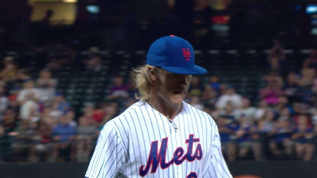 Syndergaard induces double play