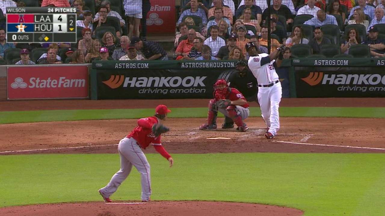 Carter's two-run home run