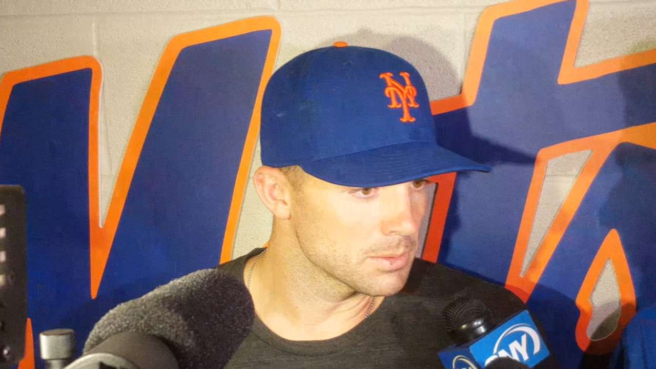 Wright works out at Citi Field