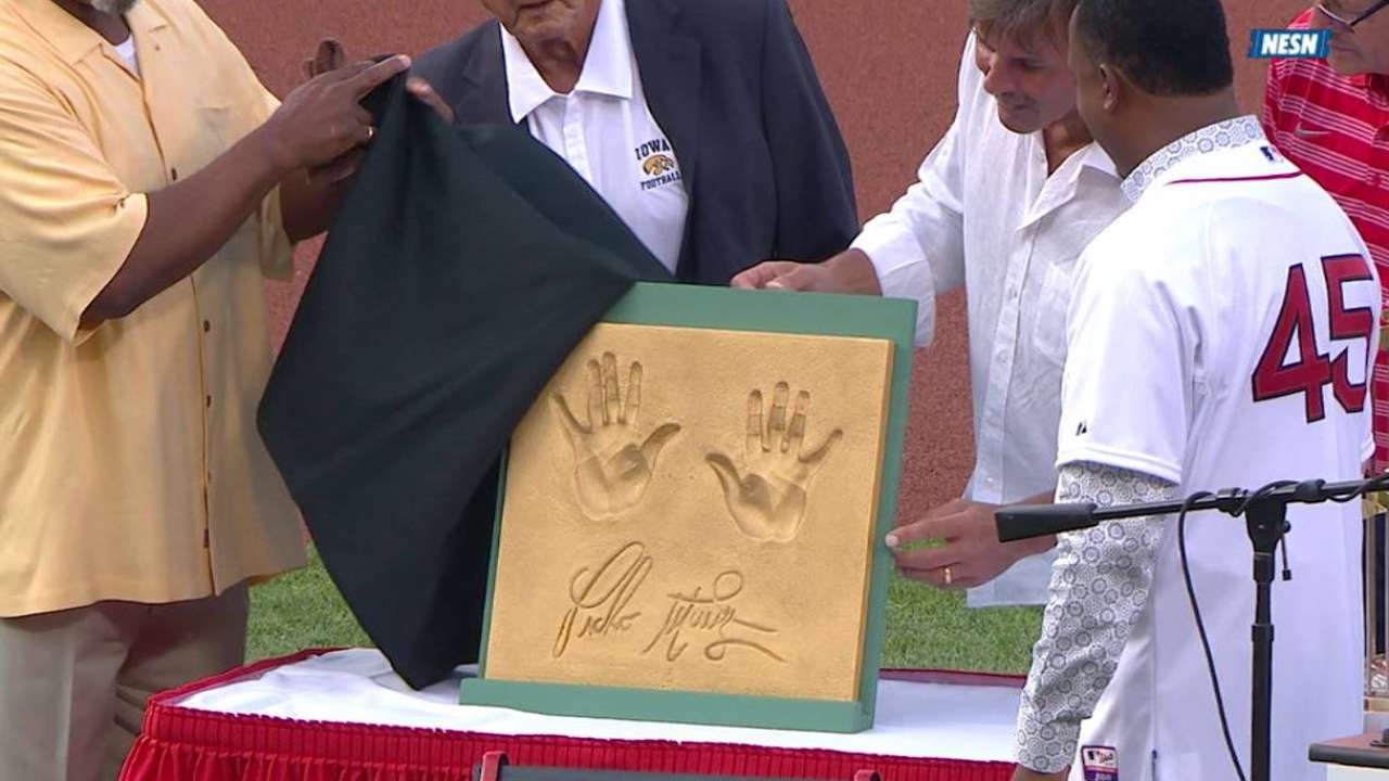 Pedro on number being retired