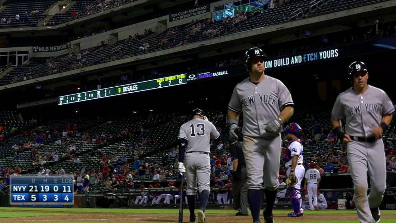 Gardner's two-run shot