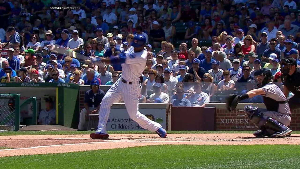Fowler's solo home run