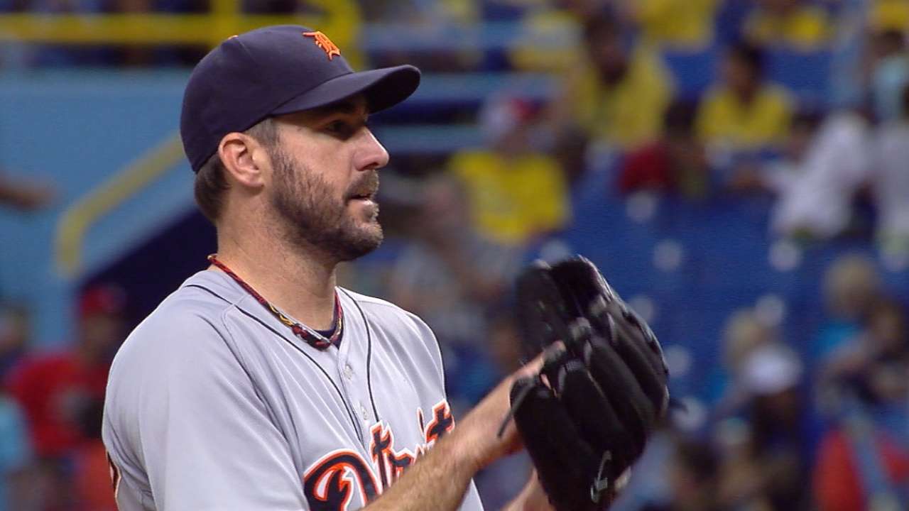 Verlander notches first win