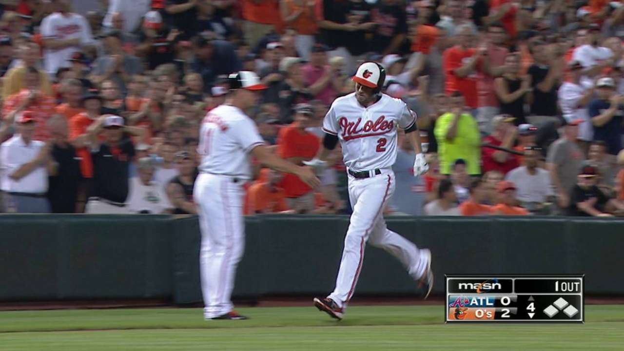 Hardy's solo homer