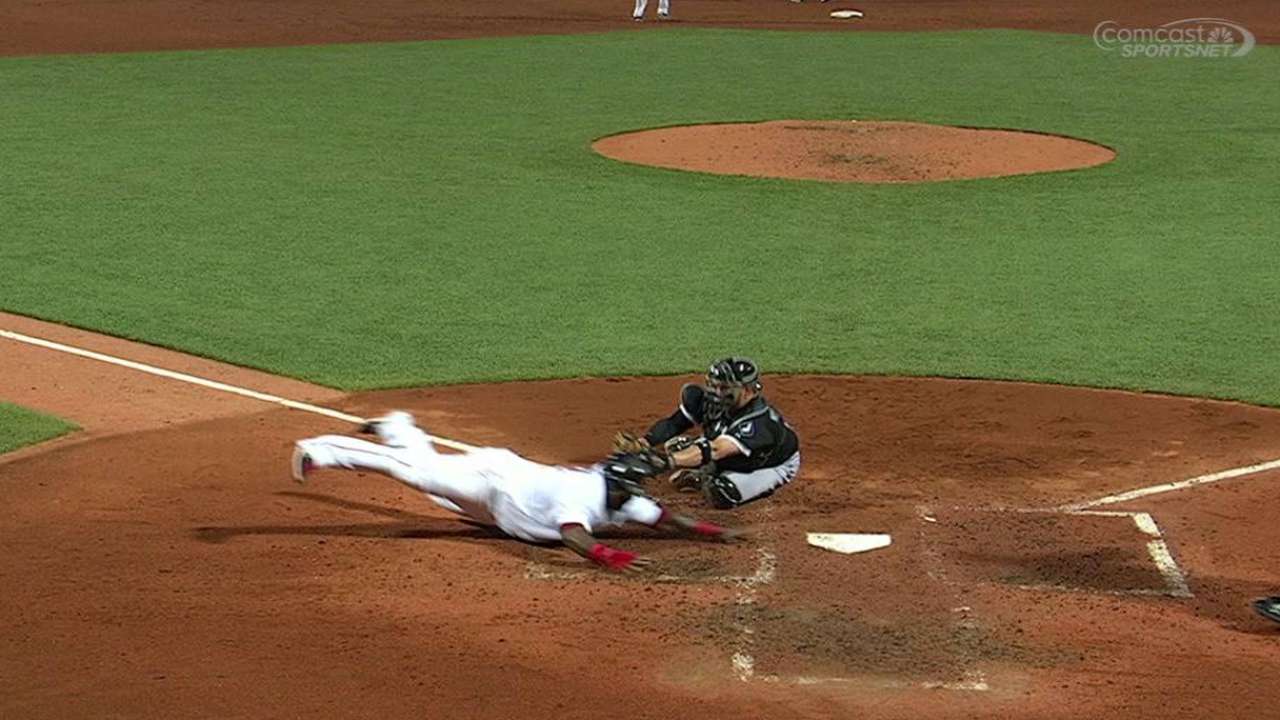 Sandoval exits due to dehydration