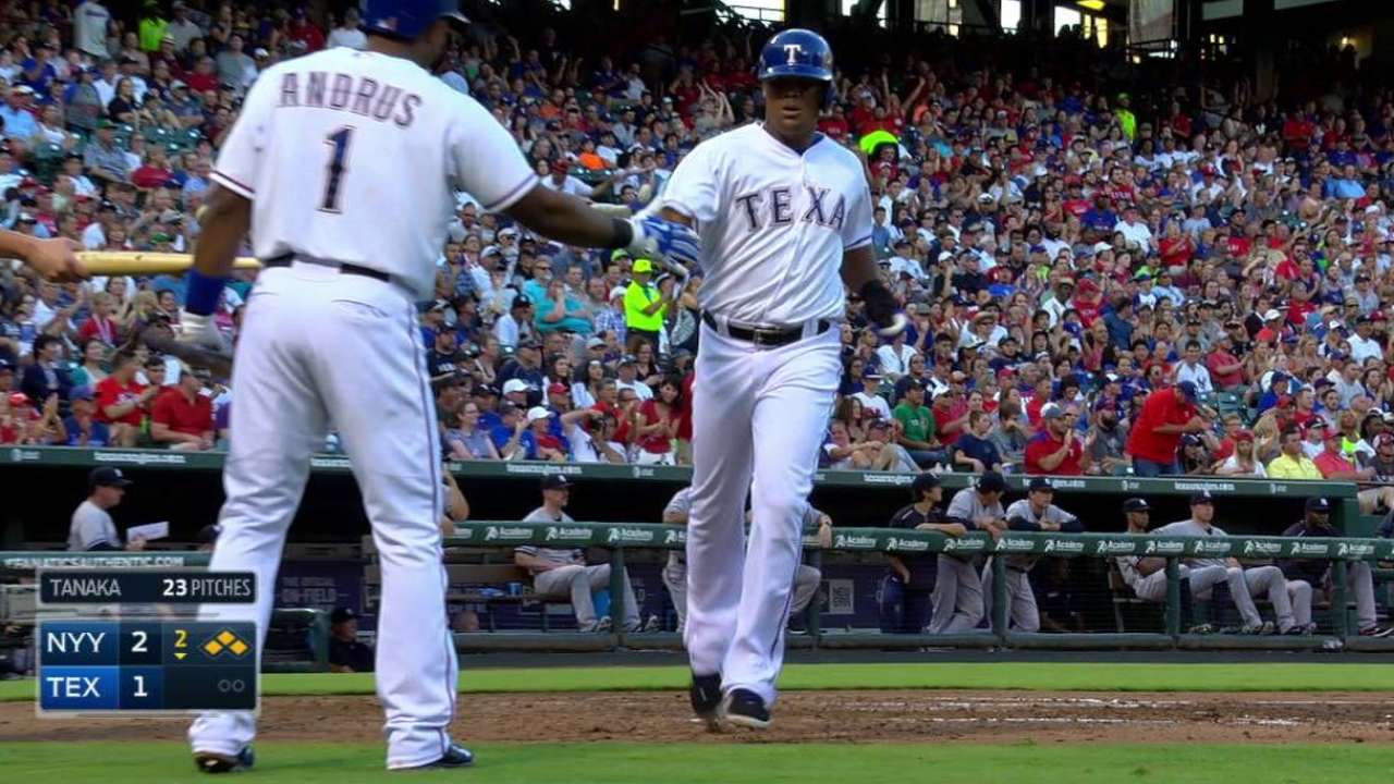 Hamilton's RBI single