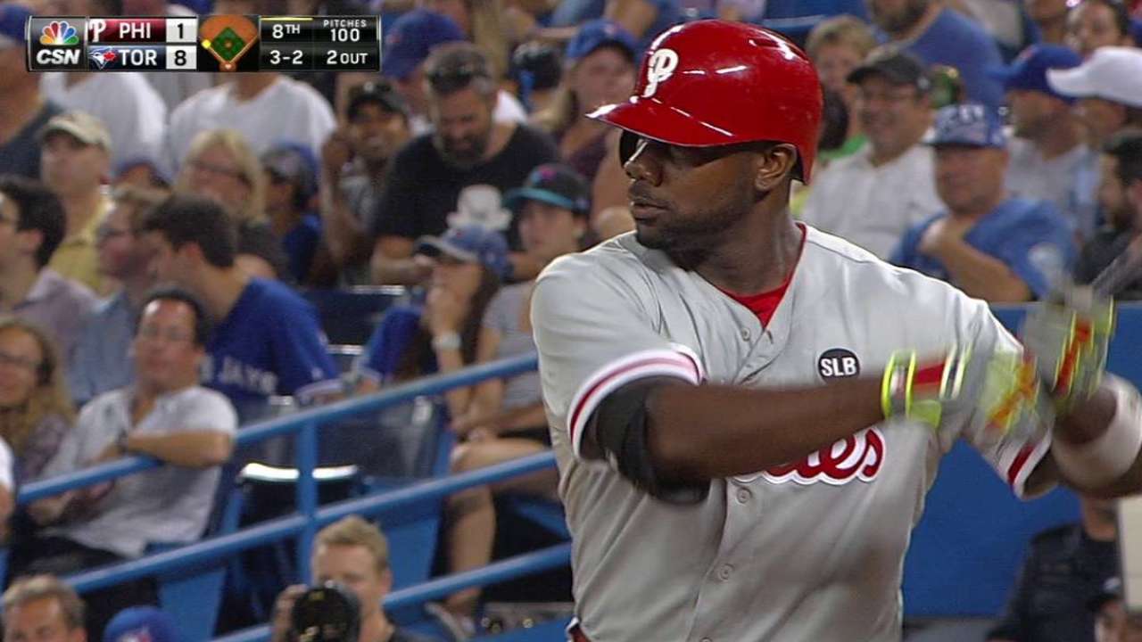 Phillies lack punch as Williams labors vs. Jays