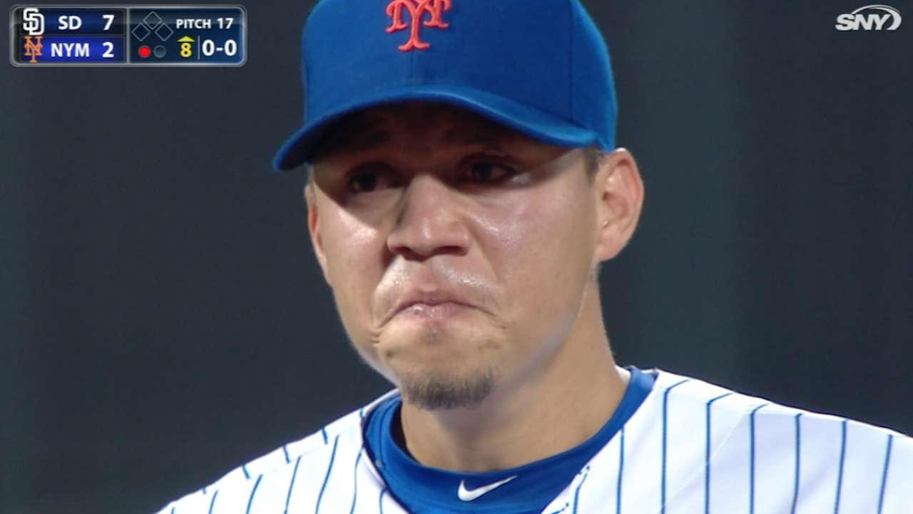 Flores emotional after ovation