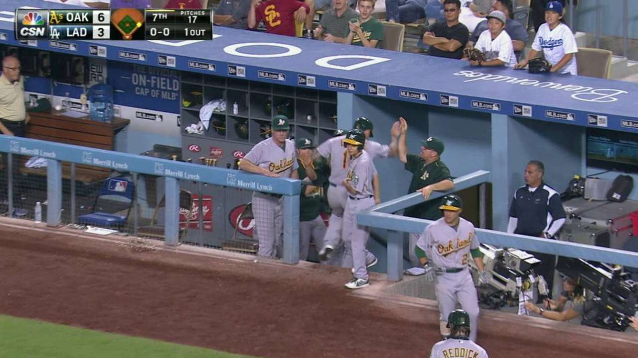 Sogard's two-run single