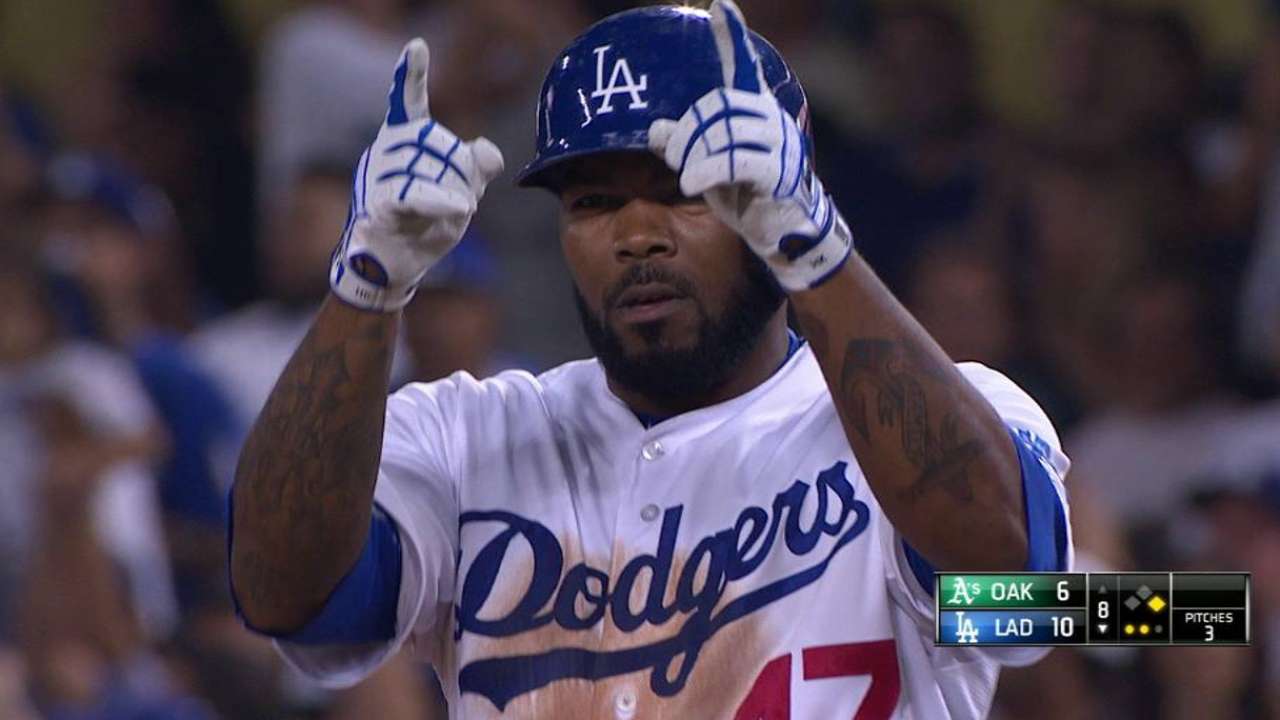 Kendrick's two-run single