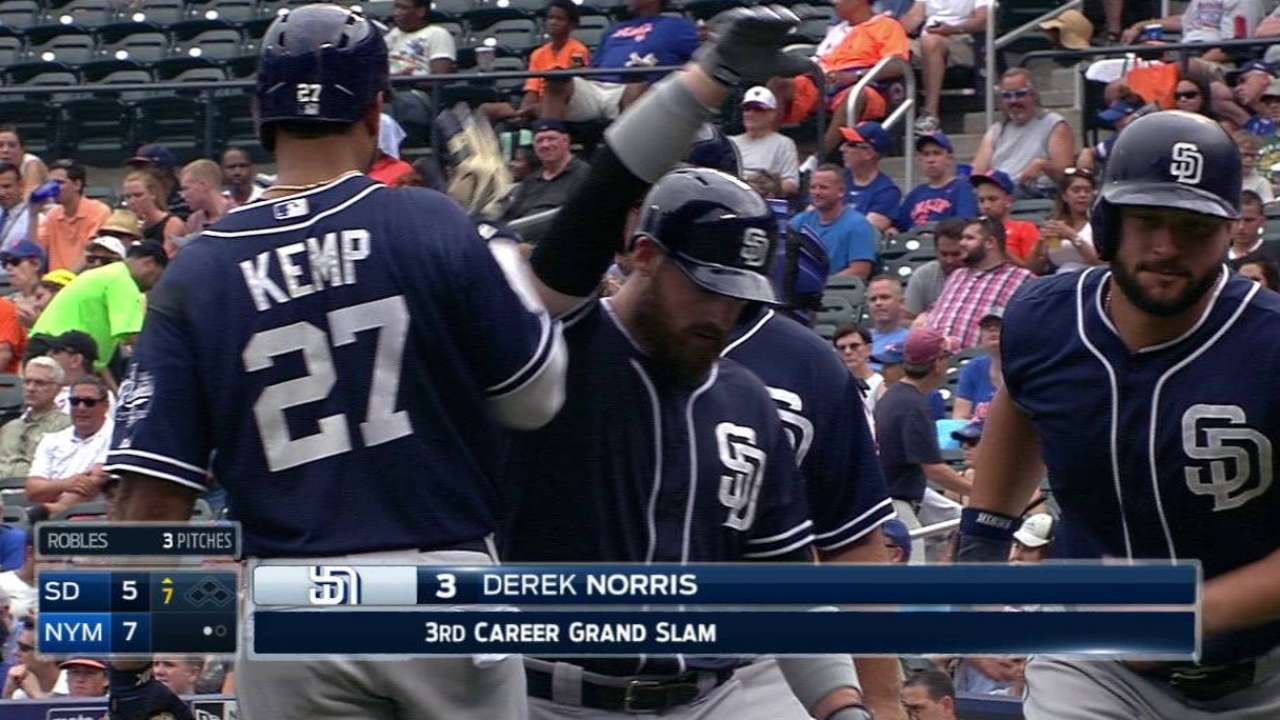 Norris' grand slam
