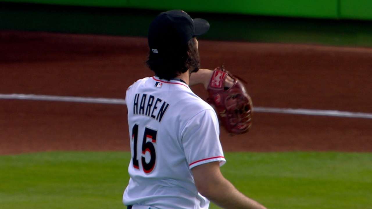 Haren's six strong innings
