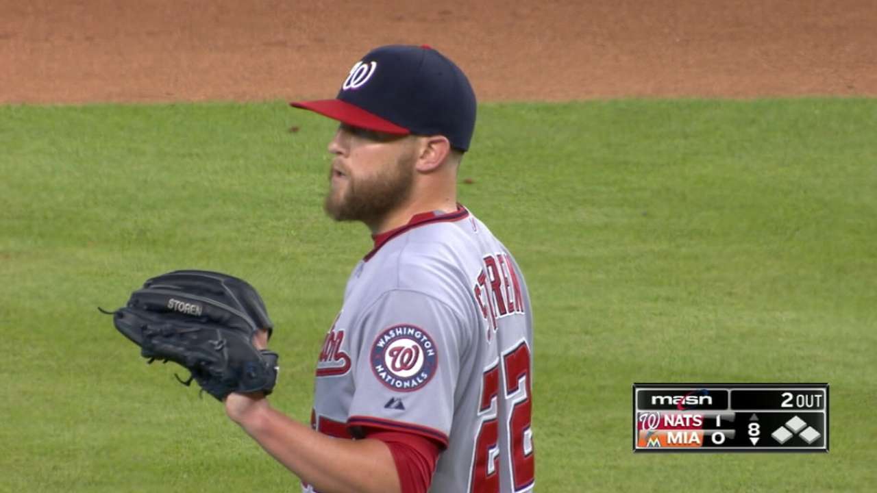 Nats strike out nine in victory