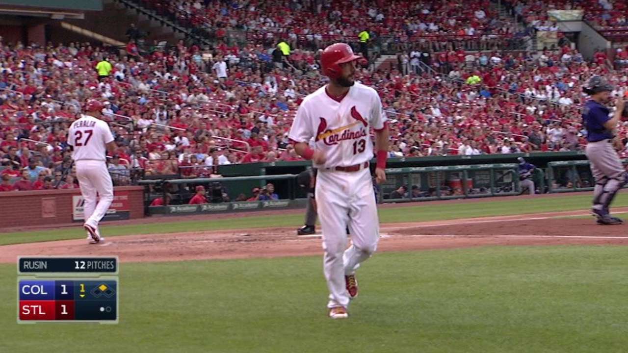 Wong's RBI groundout