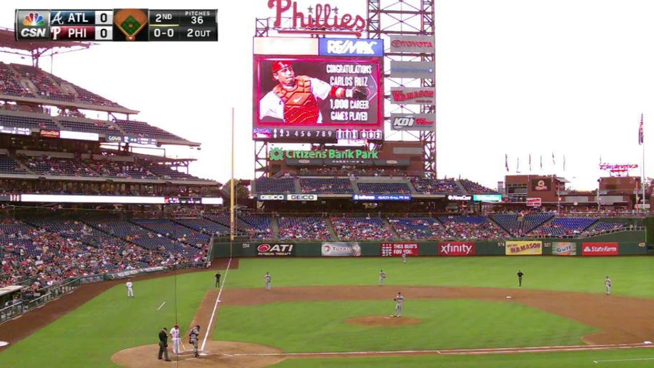 Ruiz cheered for milestone