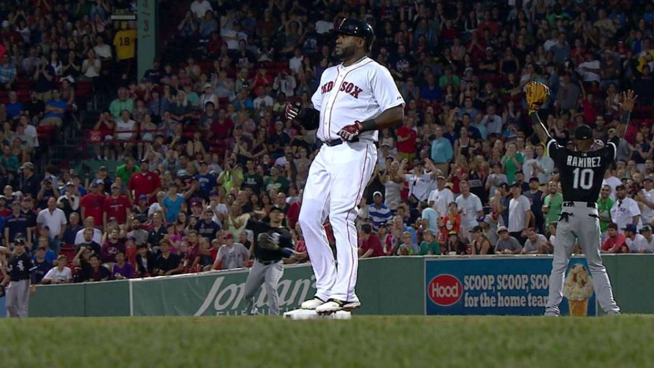 David Ortiz pega tres hits en triunfo de Medias Rojas vs. White Sox
