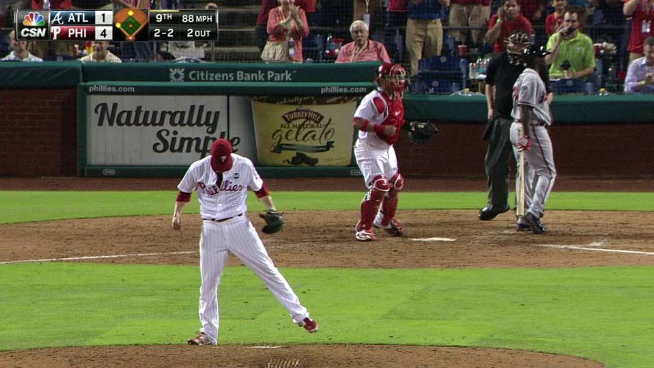 Giles earns the save