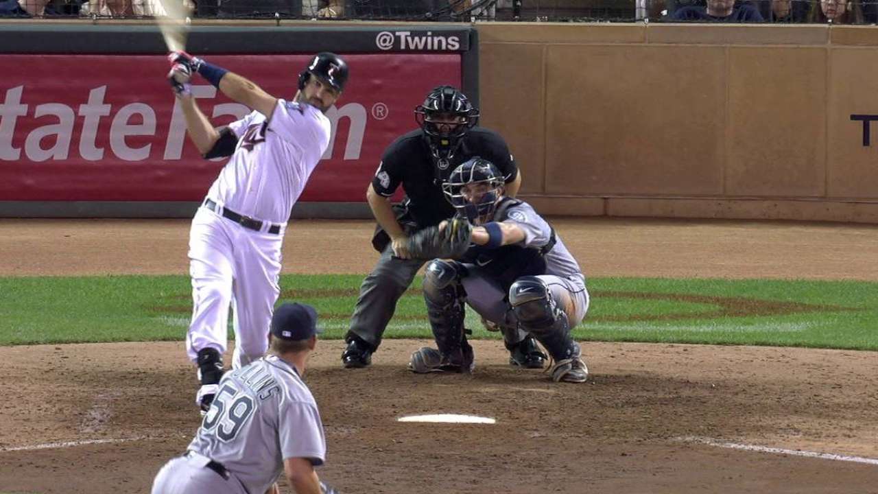 Mauer's RBI single confirmed