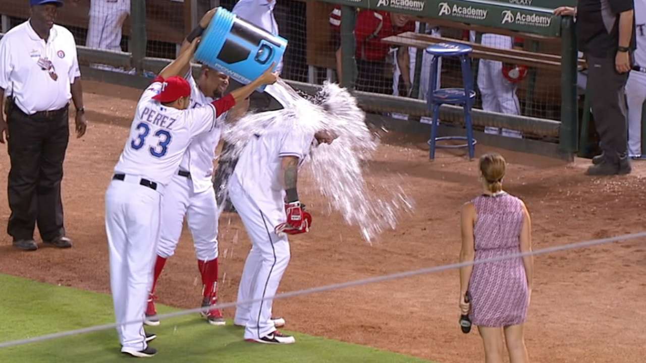 Hamilton on walk-off single