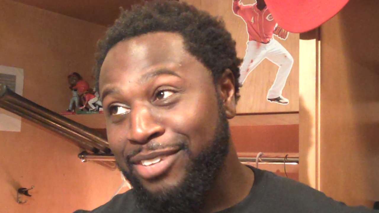 Phillips, Holmberg on Reds' win