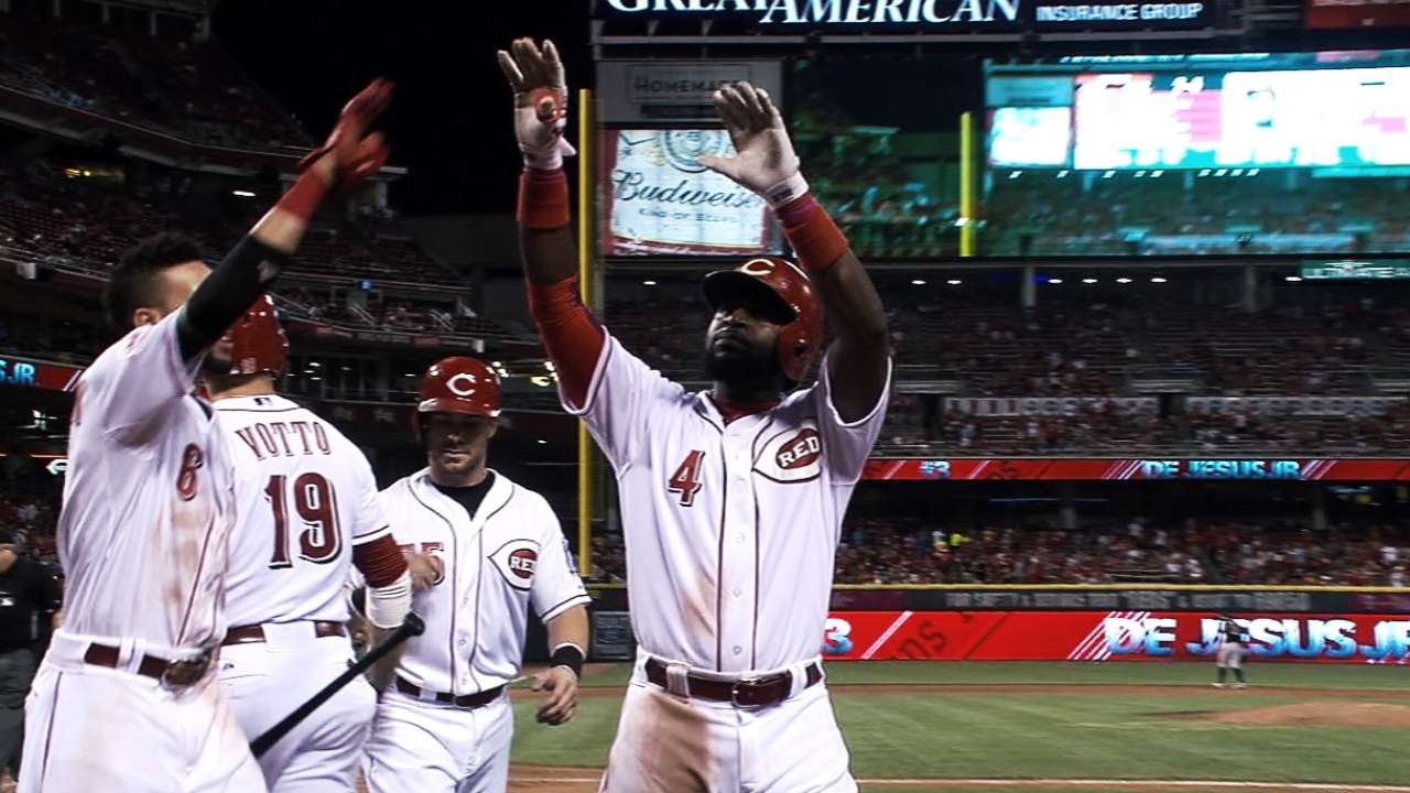 Phillips makes MLB history with career night