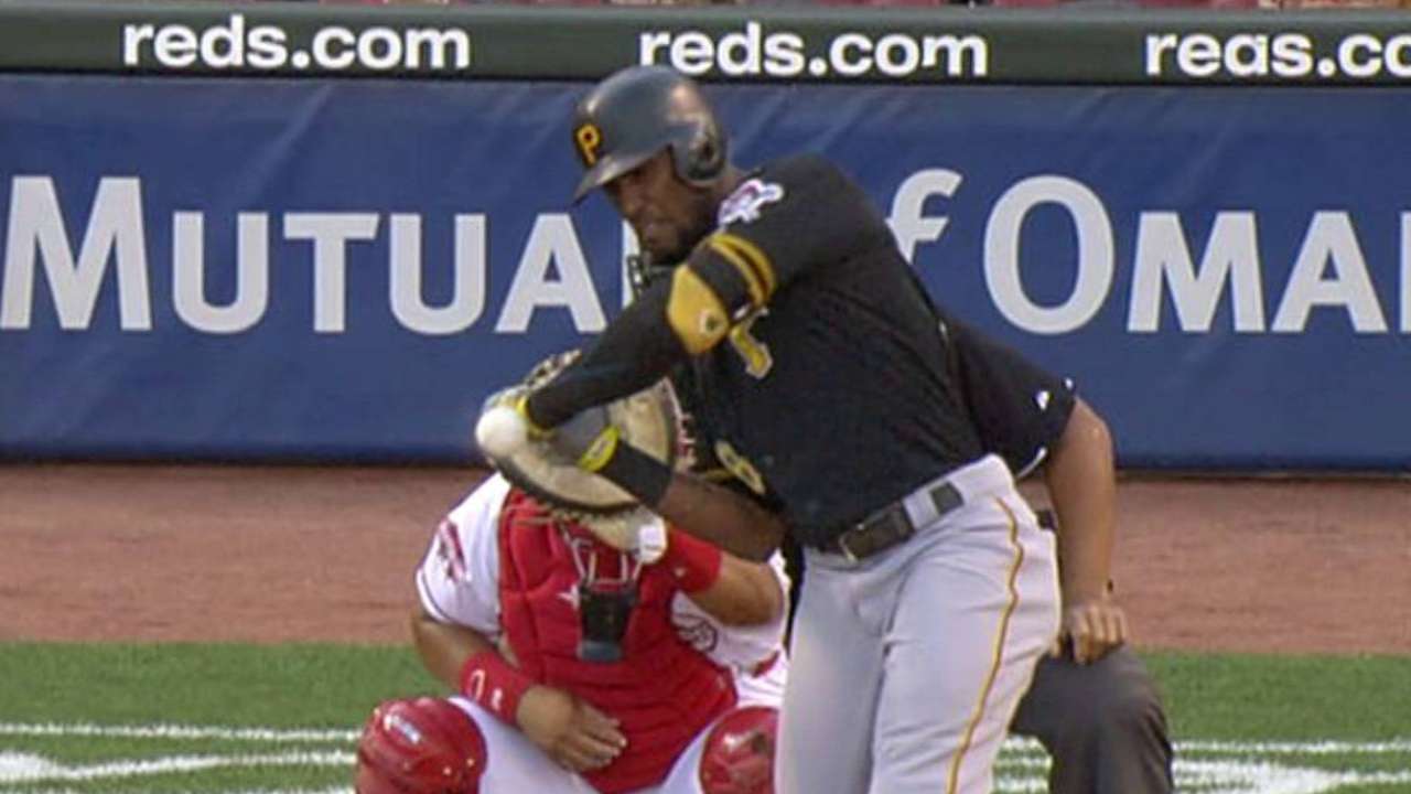 Marte ruled hit-by-pitch