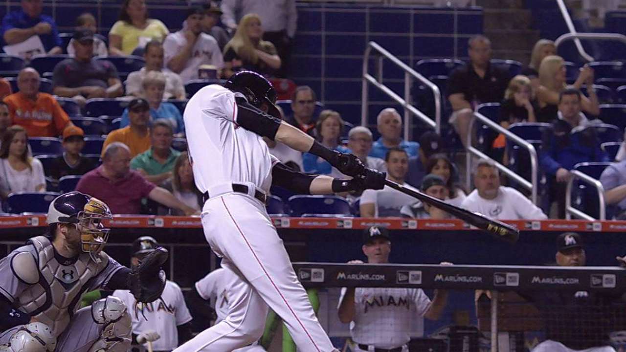 Yelich's two-run shot