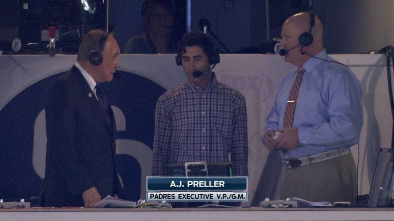 Preller on Padres' trade moves