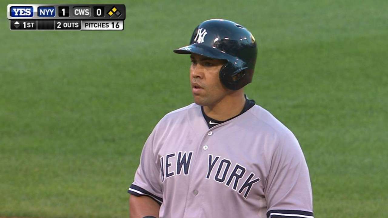 Sore Beltran expects to return Sunday