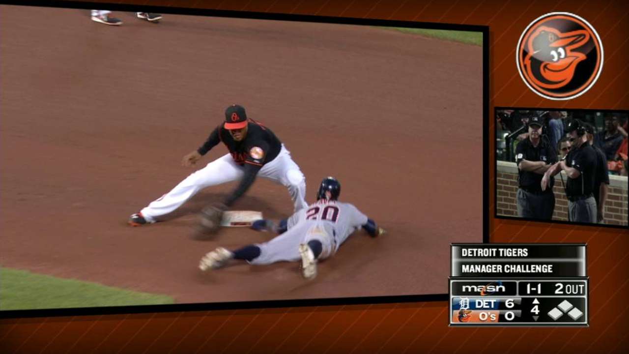 Wieters nabs Davis, call stands
