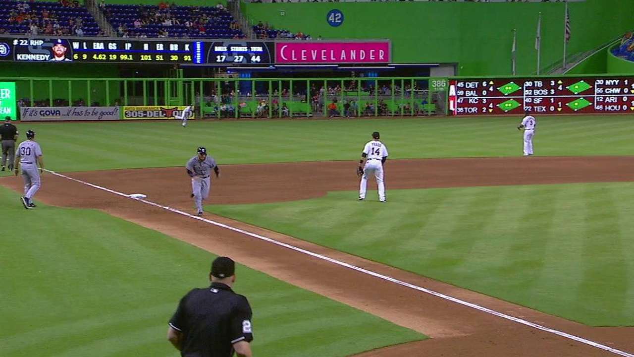 Amarista's sacrifice fly