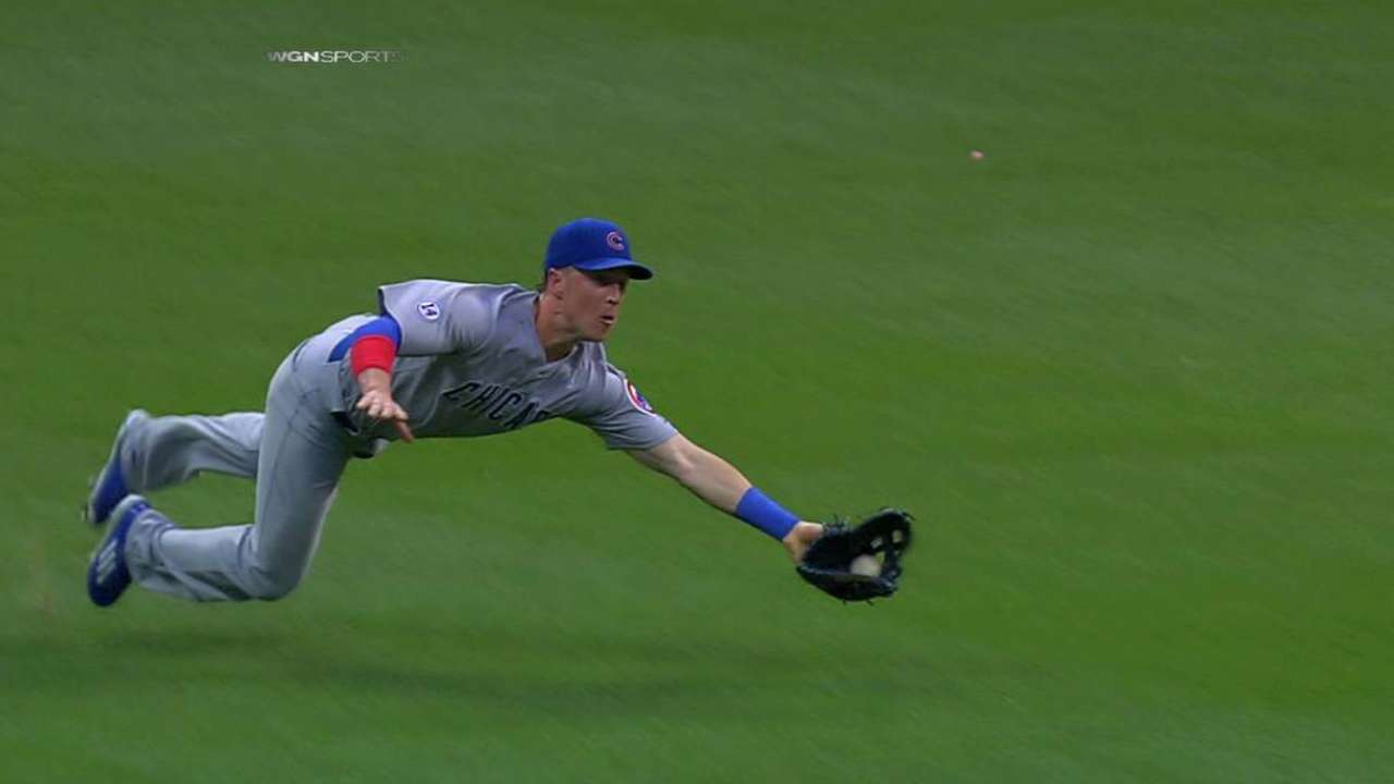 Coghlan's diving grab