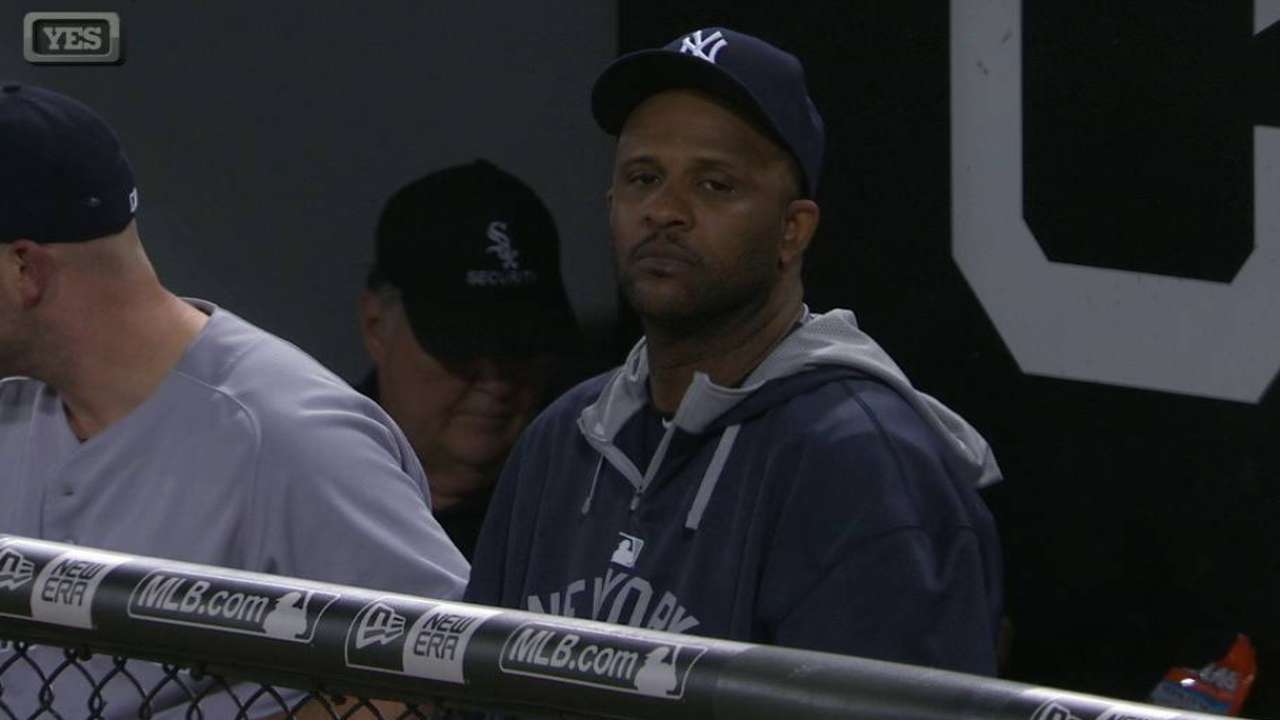 Sabathia meets Yanks after hospital stay