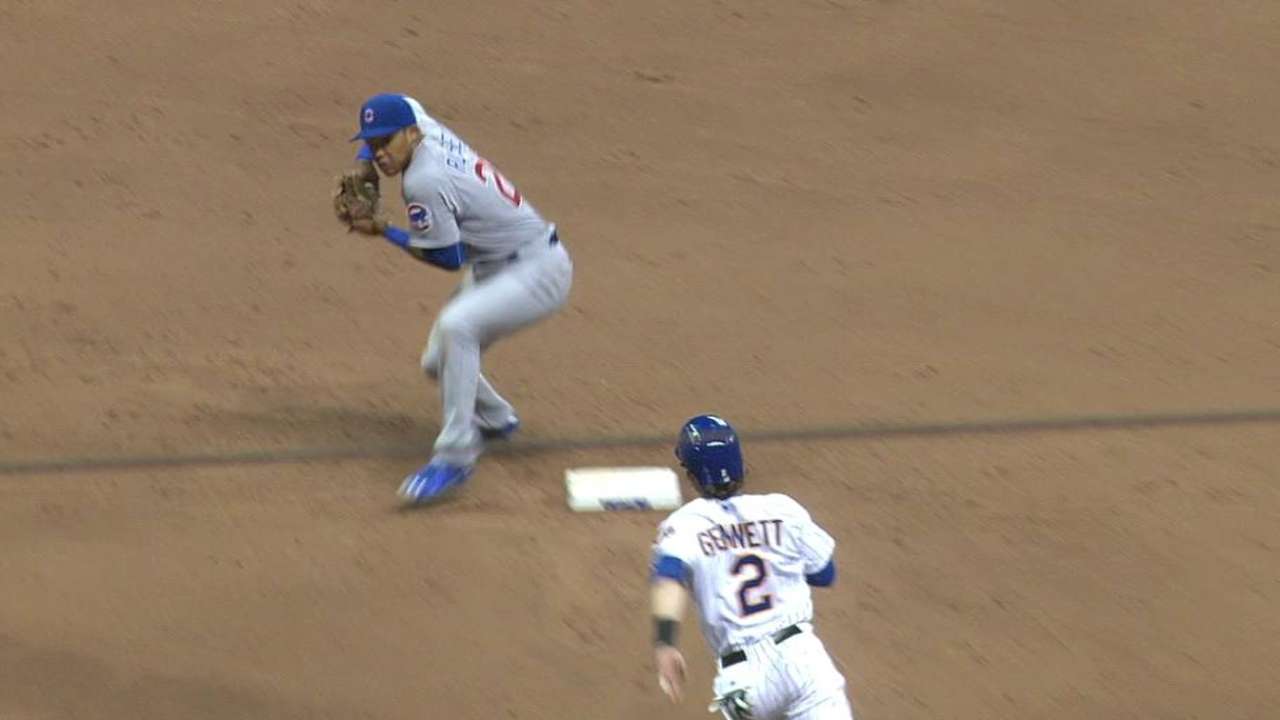 Castro's double play