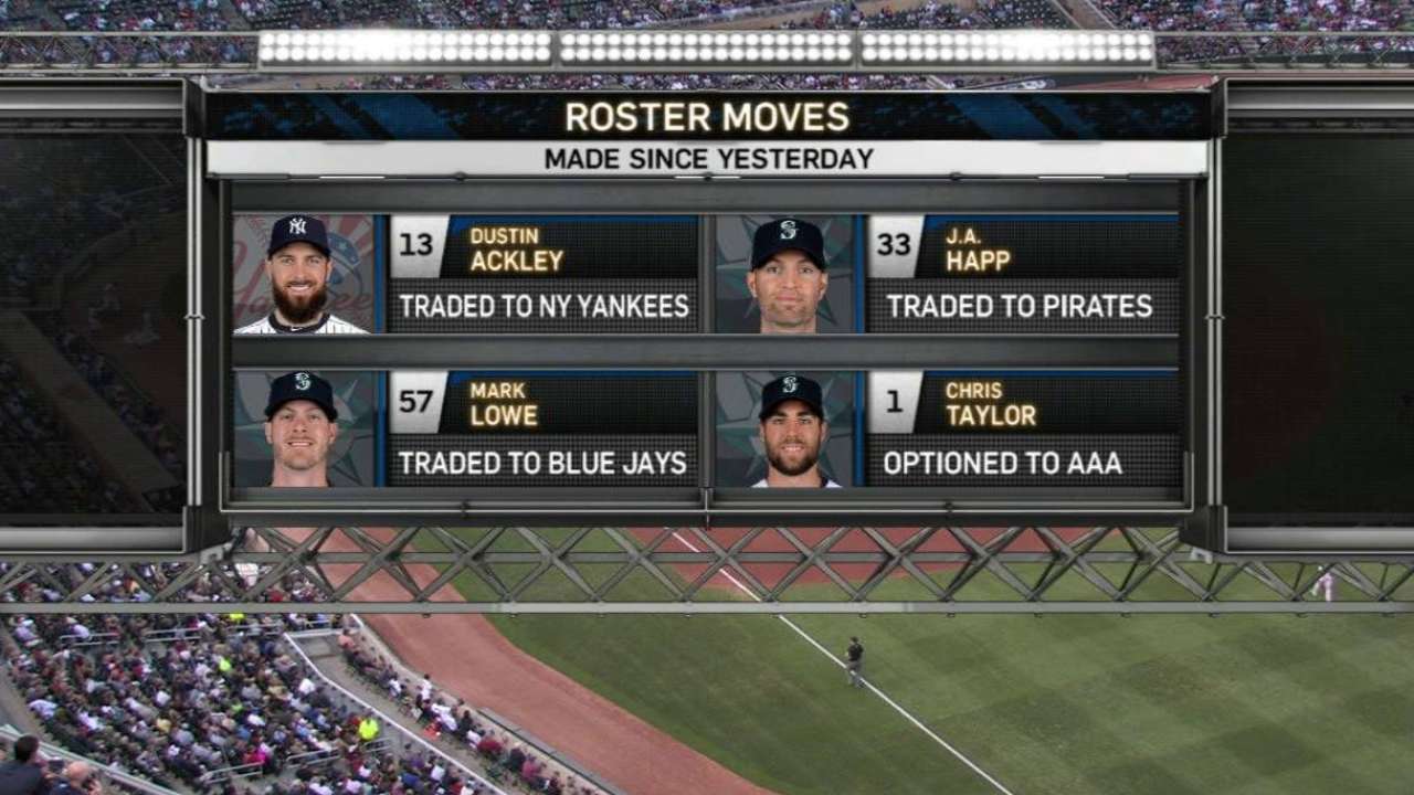 Mariners on Trade Deadline