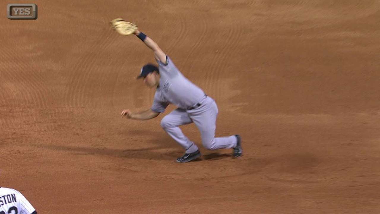 Teixeira's great stop